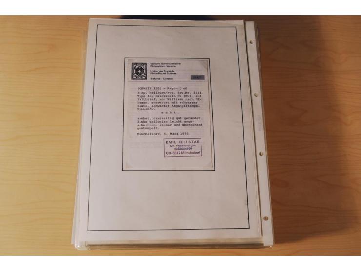 1849/2000, sehr umfangreiche und spezialisierte ungebrauchte/postfrische und gestempelte Sammlung mit vielen Briefen und etli