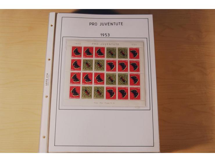 1849/2000, sehr umfangreiche und spezialisierte ungebrauchte/postfrische und gestempelte Sammlung mit vielen Briefen und etli