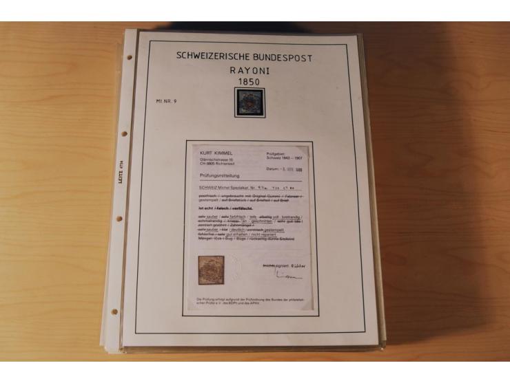 1849/2000, sehr umfangreiche und spezialisierte ungebrauchte/postfrische und gestempelte Sammlung mit vielen Briefen und etli