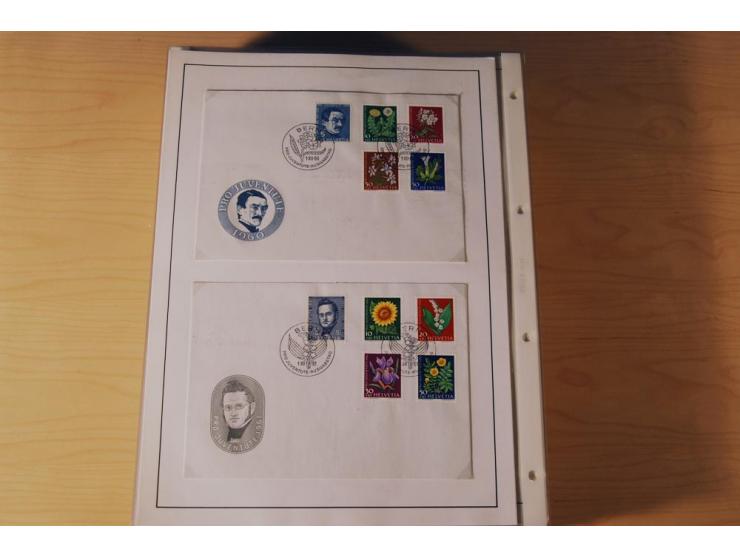 1849/2000, sehr umfangreiche und spezialisierte ungebrauchte/postfrische und gestempelte Sammlung mit vielen Briefen und etli