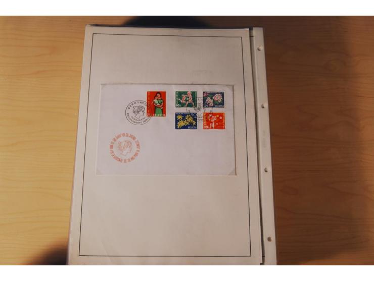 1849/2000, sehr umfangreiche und spezialisierte ungebrauchte/postfrische und gestempelte Sammlung mit vielen Briefen und etli