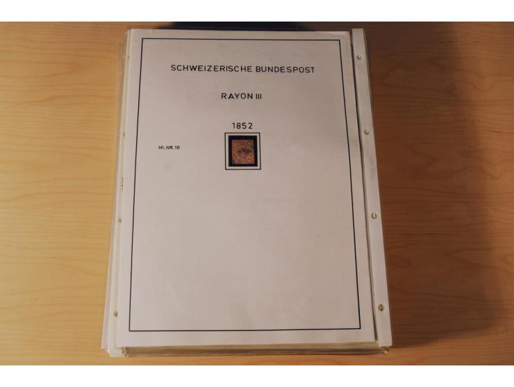 1849/2000, sehr umfangreiche und spezialisierte ungebrauchte/postfrische und gestempelte Sammlung mit vielen Briefen und etli