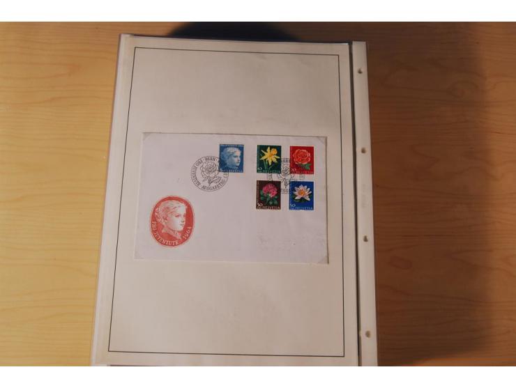 1849/2000, sehr umfangreiche und spezialisierte ungebrauchte/postfrische und gestempelte Sammlung mit vielen Briefen und etli