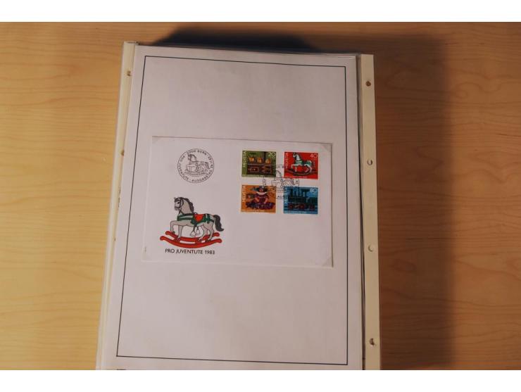1849/2000, sehr umfangreiche und spezialisierte ungebrauchte/postfrische und gestempelte Sammlung mit vielen Briefen und etli