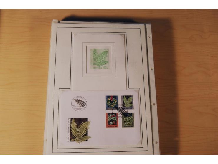 1849/2000, sehr umfangreiche und spezialisierte ungebrauchte/postfrische und gestempelte Sammlung mit vielen Briefen und etli