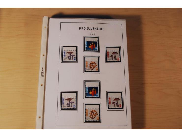 1849/2000, sehr umfangreiche und spezialisierte ungebrauchte/postfrische und gestempelte Sammlung mit vielen Briefen und etli
