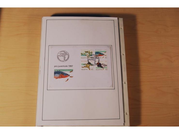 1849/2000, sehr umfangreiche und spezialisierte ungebrauchte/postfrische und gestempelte Sammlung mit vielen Briefen und etli