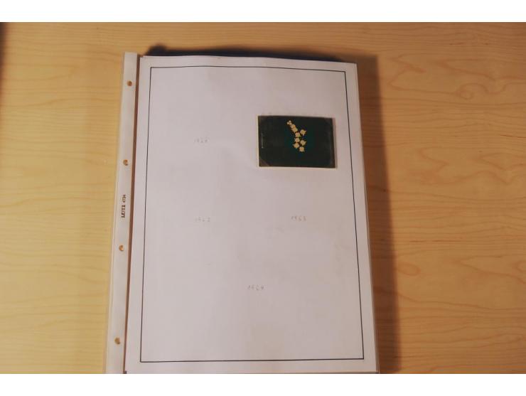 1849/2000, sehr umfangreiche und spezialisierte ungebrauchte/postfrische und gestempelte Sammlung mit vielen Briefen und etli