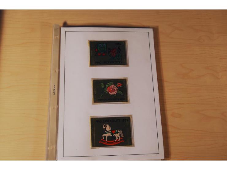 1849/2000, sehr umfangreiche und spezialisierte ungebrauchte/postfrische und gestempelte Sammlung mit vielen Briefen und etli