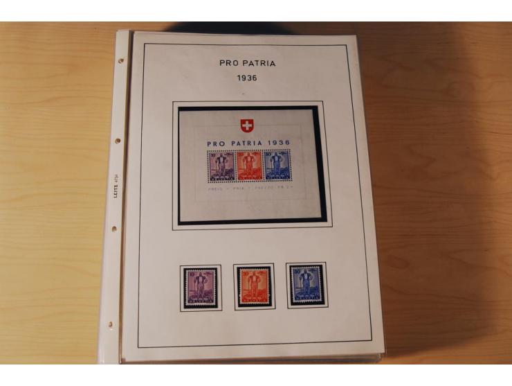 1849/2000, sehr umfangreiche und spezialisierte ungebrauchte/postfrische und gestempelte Sammlung mit vielen Briefen und etli