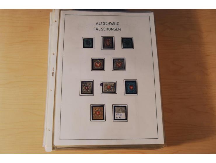 1849/2000, sehr umfangreiche und spezialisierte ungebrauchte/postfrische und gestempelte Sammlung mit vielen Briefen und etli