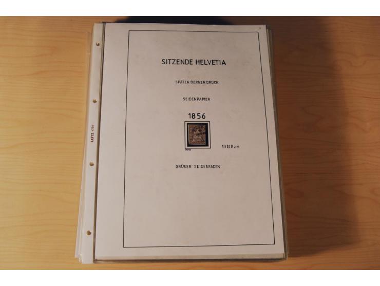 1849/2000, sehr umfangreiche und spezialisierte ungebrauchte/postfrische und gestempelte Sammlung mit vielen Briefen und etli