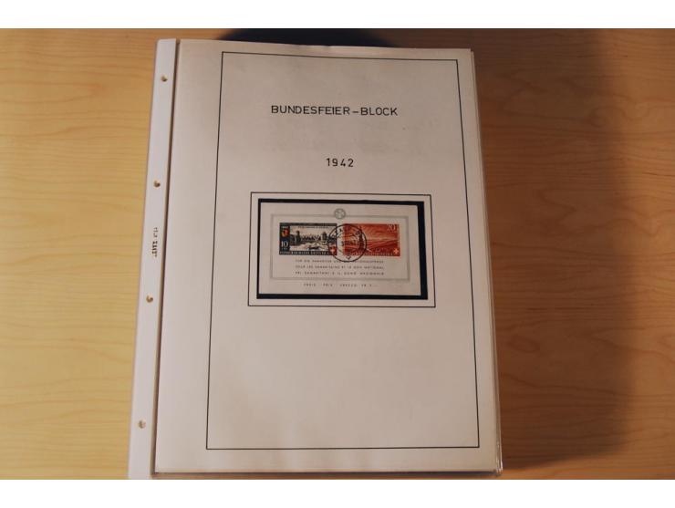 1849/2000, sehr umfangreiche und spezialisierte ungebrauchte/postfrische und gestempelte Sammlung mit vielen Briefen und etli