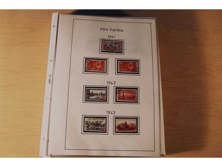1849/2000, sehr umfangreiche und spezialisierte ungebrauchte/postfrische und gestempelte Sammlung mit vielen Briefen und etli