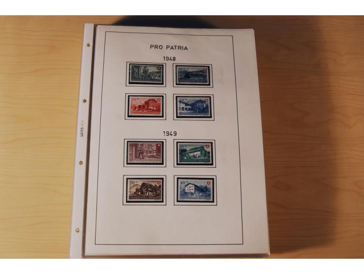 1849/2000, sehr umfangreiche und spezialisierte ungebrauchte/postfrische und gestempelte Sammlung mit vielen Briefen und etli