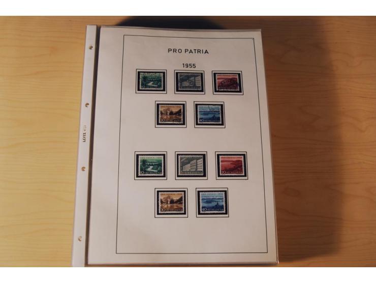 1849/2000, sehr umfangreiche und spezialisierte ungebrauchte/postfrische und gestempelte Sammlung mit vielen Briefen und etli