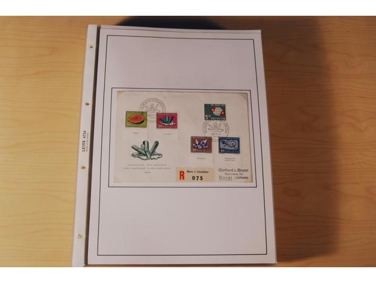 1849/2000, sehr umfangreiche und spezialisierte ungebrauchte/postfrische und gestempelte Sammlung mit vielen Briefen und etli