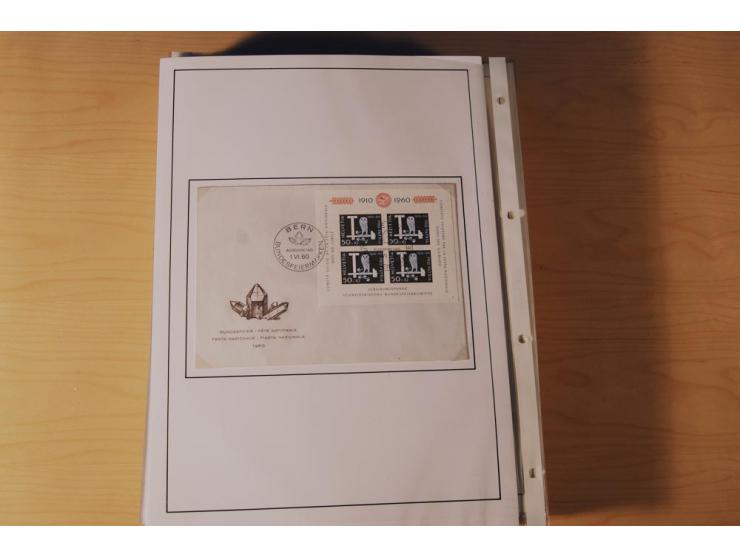 1849/2000, sehr umfangreiche und spezialisierte ungebrauchte/postfrische und gestempelte Sammlung mit vielen Briefen und etli