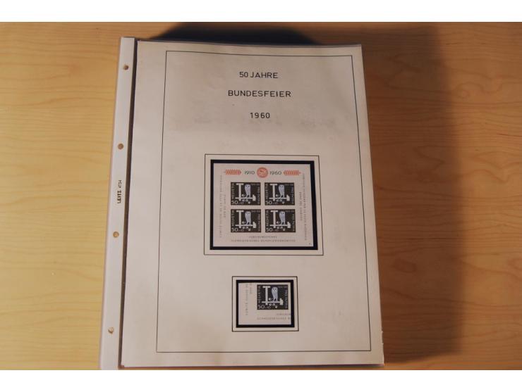 1849/2000, sehr umfangreiche und spezialisierte ungebrauchte/postfrische und gestempelte Sammlung mit vielen Briefen und etli