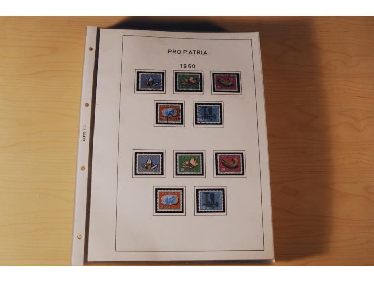 1849/2000, sehr umfangreiche und spezialisierte ungebrauchte/postfrische und gestempelte Sammlung mit vielen Briefen und etli