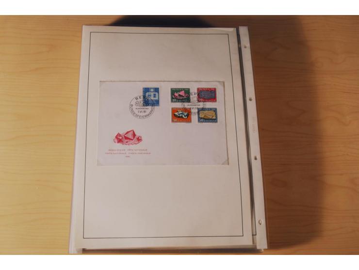 1849/2000, sehr umfangreiche und spezialisierte ungebrauchte/postfrische und gestempelte Sammlung mit vielen Briefen und etli