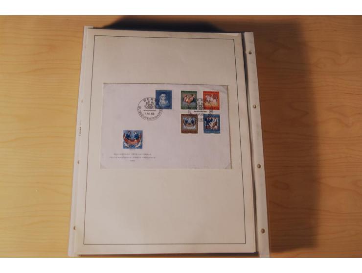 1849/2000, sehr umfangreiche und spezialisierte ungebrauchte/postfrische und gestempelte Sammlung mit vielen Briefen und etli