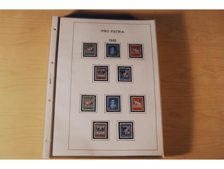 1849/2000, sehr umfangreiche und spezialisierte ungebrauchte/postfrische und gestempelte Sammlung mit vielen Briefen und etli