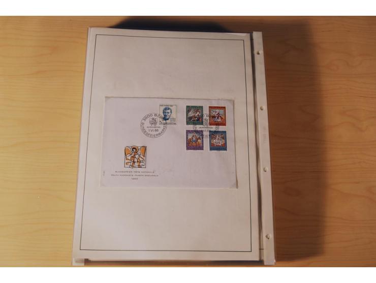 1849/2000, sehr umfangreiche und spezialisierte ungebrauchte/postfrische und gestempelte Sammlung mit vielen Briefen und etli