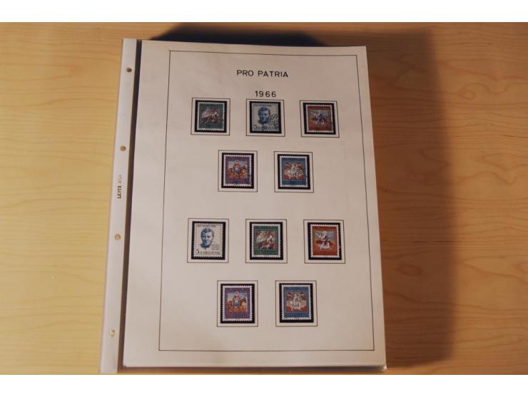 1849/2000, sehr umfangreiche und spezialisierte ungebrauchte/postfrische und gestempelte Sammlung mit vielen Briefen und etli
