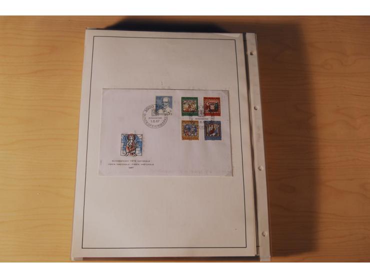 1849/2000, sehr umfangreiche und spezialisierte ungebrauchte/postfrische und gestempelte Sammlung mit vielen Briefen und etli