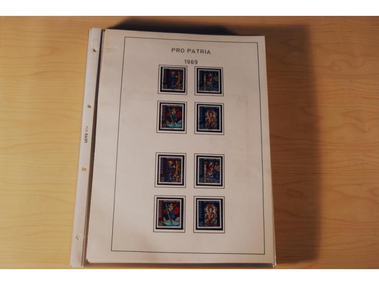 1849/2000, sehr umfangreiche und spezialisierte ungebrauchte/postfrische und gestempelte Sammlung mit vielen Briefen und etli