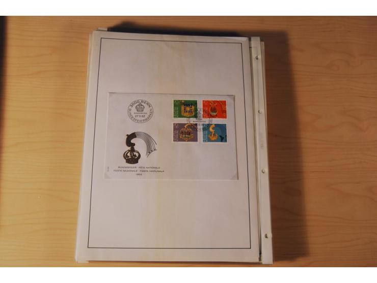 1849/2000, sehr umfangreiche und spezialisierte ungebrauchte/postfrische und gestempelte Sammlung mit vielen Briefen und etli