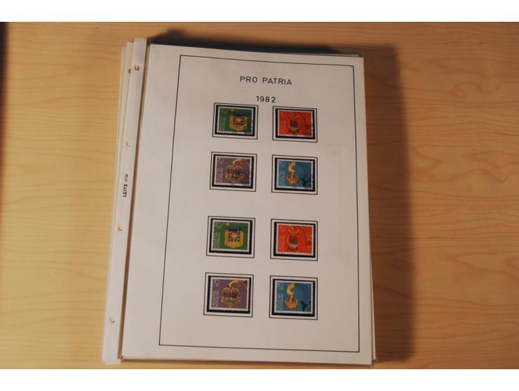 1849/2000, sehr umfangreiche und spezialisierte ungebrauchte/postfrische und gestempelte Sammlung mit vielen Briefen und etli