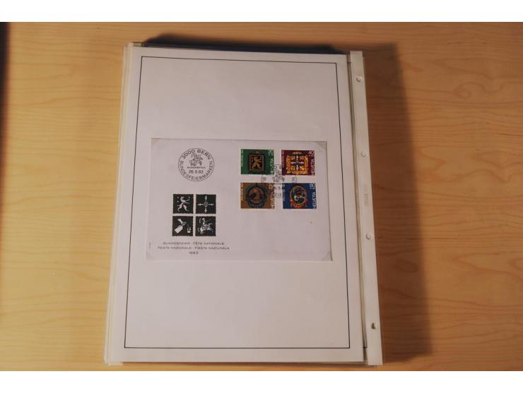 1849/2000, sehr umfangreiche und spezialisierte ungebrauchte/postfrische und gestempelte Sammlung mit vielen Briefen und etli