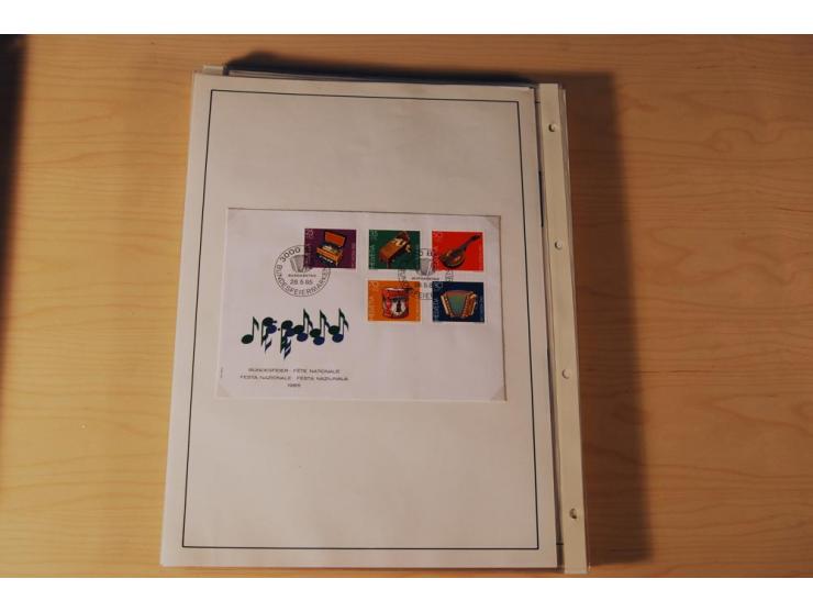 1849/2000, sehr umfangreiche und spezialisierte ungebrauchte/postfrische und gestempelte Sammlung mit vielen Briefen und etli