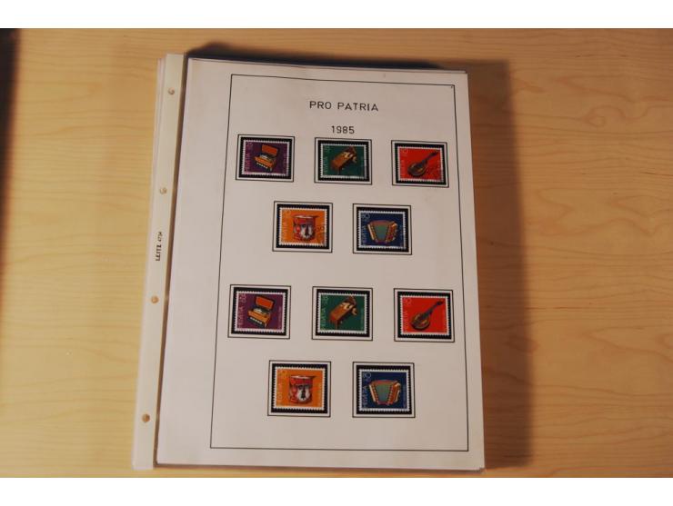 1849/2000, sehr umfangreiche und spezialisierte ungebrauchte/postfrische und gestempelte Sammlung mit vielen Briefen und etli