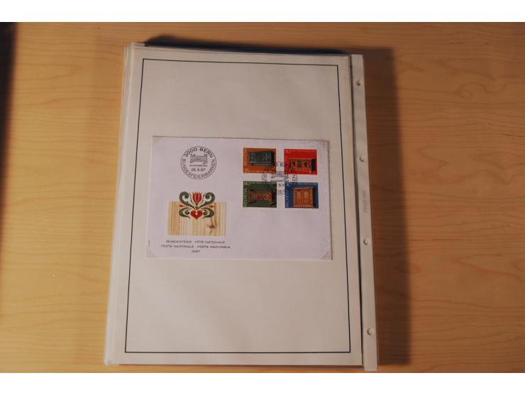 1849/2000, sehr umfangreiche und spezialisierte ungebrauchte/postfrische und gestempelte Sammlung mit vielen Briefen und etli