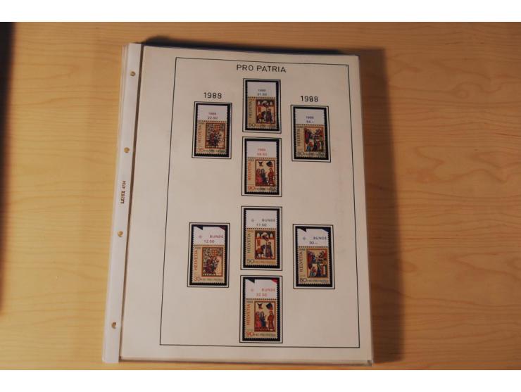 1849/2000, sehr umfangreiche und spezialisierte ungebrauchte/postfrische und gestempelte Sammlung mit vielen Briefen und etli