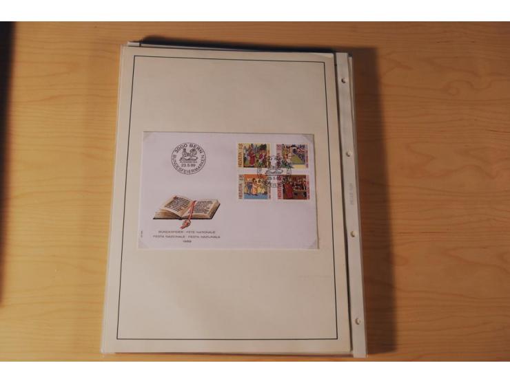 1849/2000, sehr umfangreiche und spezialisierte ungebrauchte/postfrische und gestempelte Sammlung mit vielen Briefen und etli