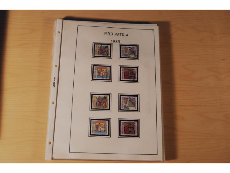 1849/2000, sehr umfangreiche und spezialisierte ungebrauchte/postfrische und gestempelte Sammlung mit vielen Briefen und etli