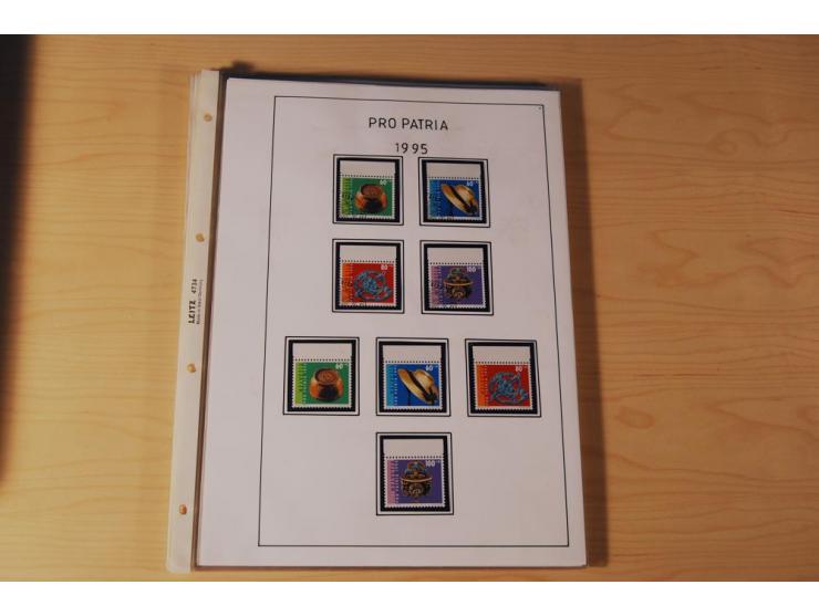 1849/2000, sehr umfangreiche und spezialisierte ungebrauchte/postfrische und gestempelte Sammlung mit vielen Briefen und etli