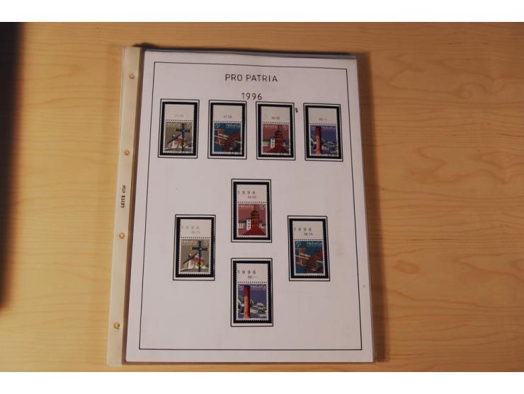 1849/2000, sehr umfangreiche und spezialisierte ungebrauchte/postfrische und gestempelte Sammlung mit vielen Briefen und etli