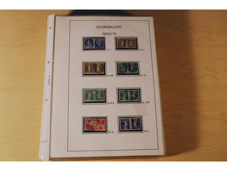 1849/2000, sehr umfangreiche und spezialisierte ungebrauchte/postfrische und gestempelte Sammlung mit vielen Briefen und etli