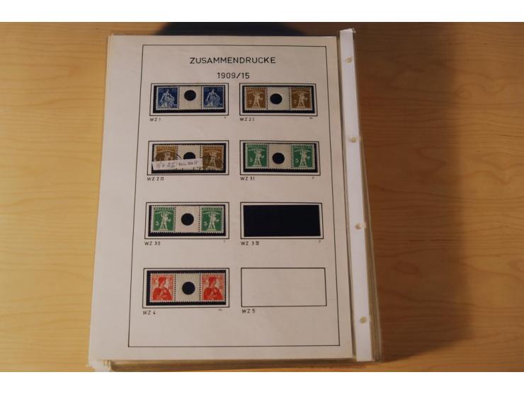 1849/2000, sehr umfangreiche und spezialisierte ungebrauchte/postfrische und gestempelte Sammlung mit vielen Briefen und etli