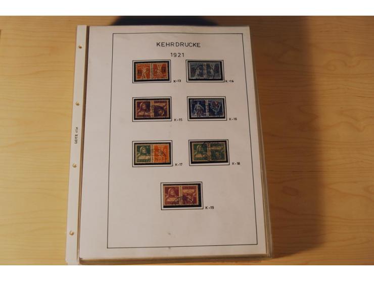 1849/2000, sehr umfangreiche und spezialisierte ungebrauchte/postfrische und gestempelte Sammlung mit vielen Briefen und etli