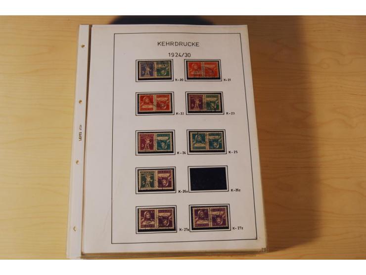 1849/2000, sehr umfangreiche und spezialisierte ungebrauchte/postfrische und gestempelte Sammlung mit vielen Briefen und etli