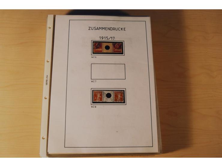 1849/2000, sehr umfangreiche und spezialisierte ungebrauchte/postfrische und gestempelte Sammlung mit vielen Briefen und etli