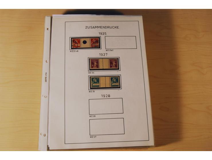 1849/2000, sehr umfangreiche und spezialisierte ungebrauchte/postfrische und gestempelte Sammlung mit vielen Briefen und etli