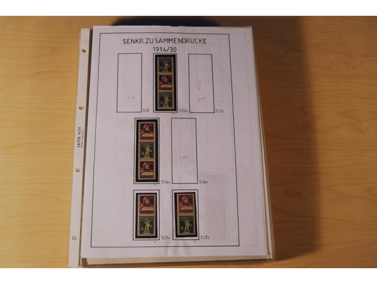 1849/2000, sehr umfangreiche und spezialisierte ungebrauchte/postfrische und gestempelte Sammlung mit vielen Briefen und etli