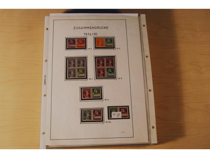 1849/2000, sehr umfangreiche und spezialisierte ungebrauchte/postfrische und gestempelte Sammlung mit vielen Briefen und etli